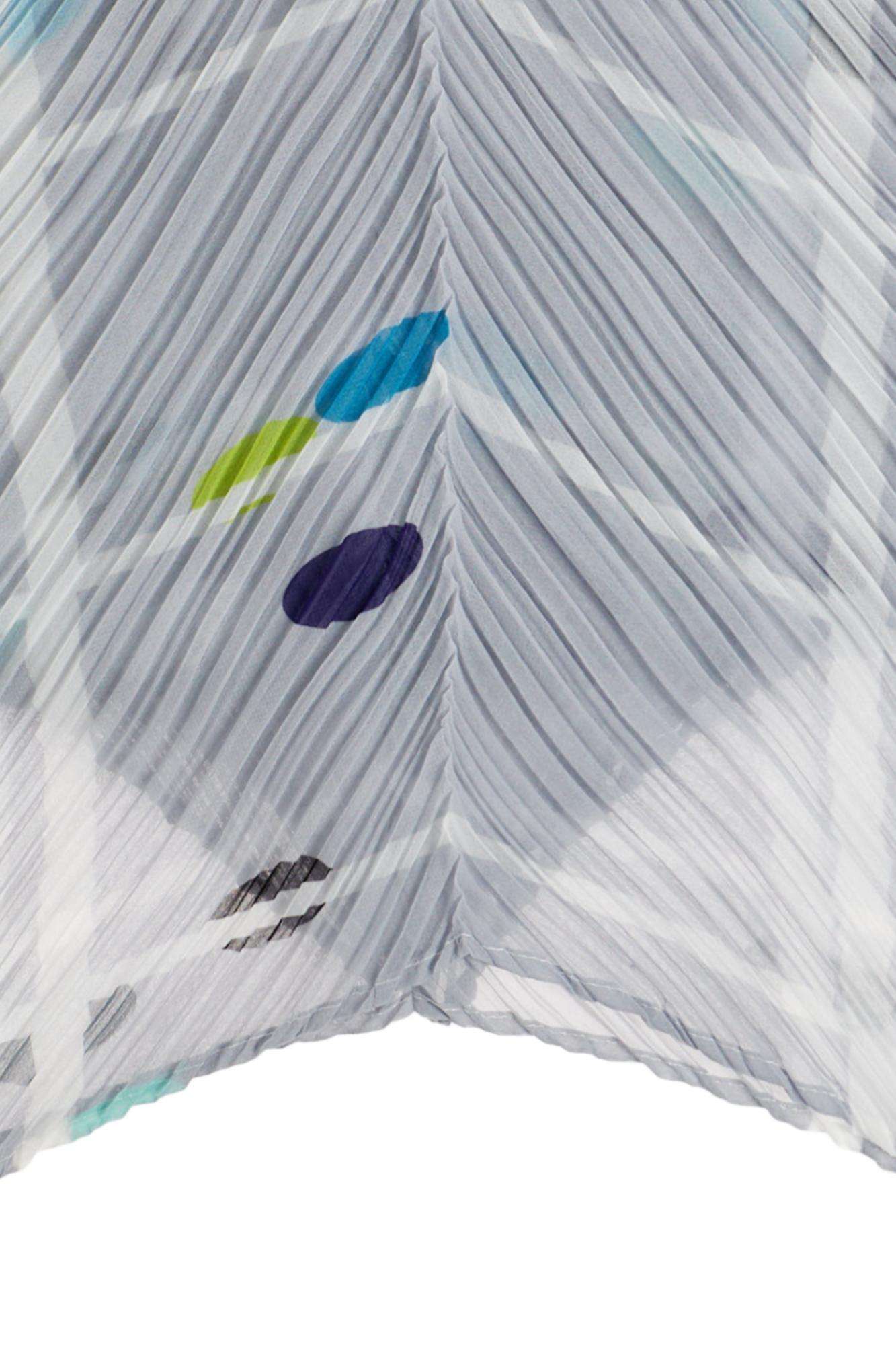 Pleats Please Issey Miyake Pleated scarf with print | Women's | Vitkac